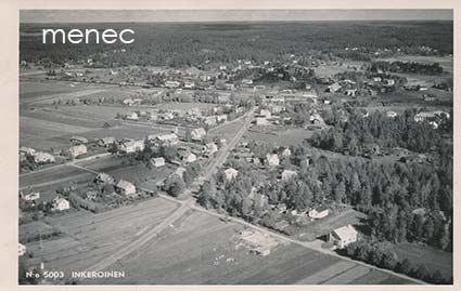 Inkeroinen, ilmakuva 