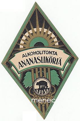 Alkoholitonta ananasliköriä 