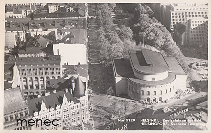 Helsinki, Ruotsalainen teatteri, ilmakuva 