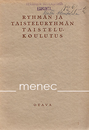 Ryhmän ja taisteluryhmän taistelukoulutus 