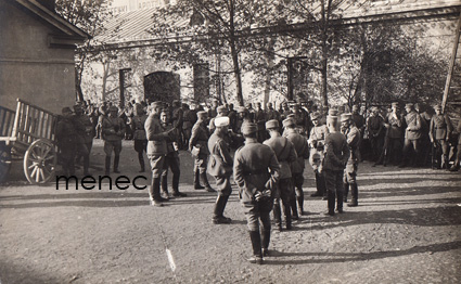 Viipurin suojeluskuntalaisia vierailulla Turussa toukokuussa 1925 