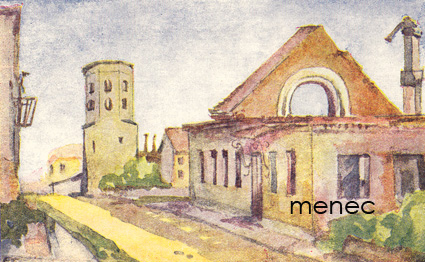Toivonen, Evert - Pommitettua Viipuria, kirkonrauniot 