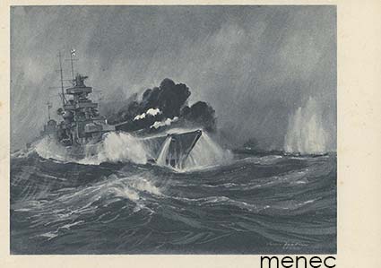 Gefecht zwischen ... Scharnhorst und ... Renown im Nordmeer 