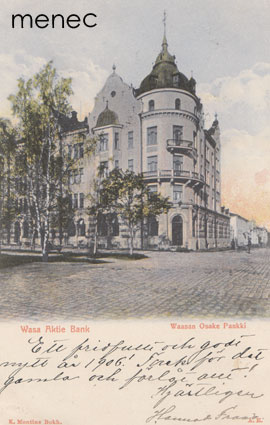 Vaasa, Waasan Osake Pankki 