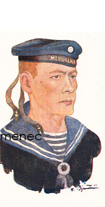 Merijalkaväen mies 