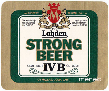 Lahden Strong Beer IV B 