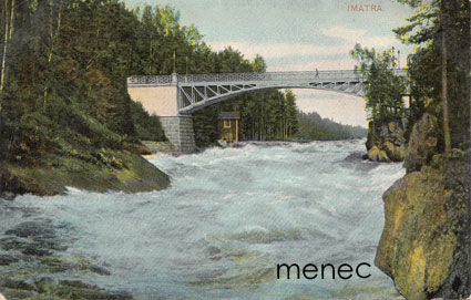Imatra, silta, kuohuja 
