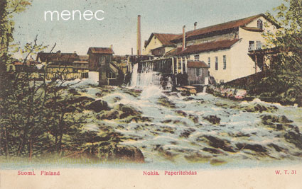 Nokia, paperitehdas 