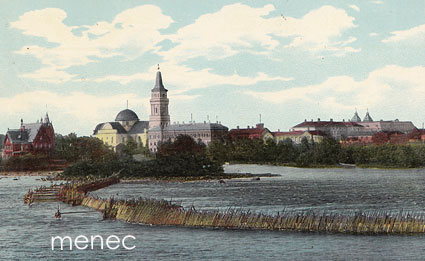 Oulu, näkymä mereltä 