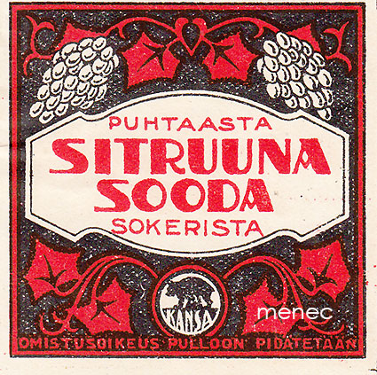 Sitruuna sooda. Puhtaasta sokerista 