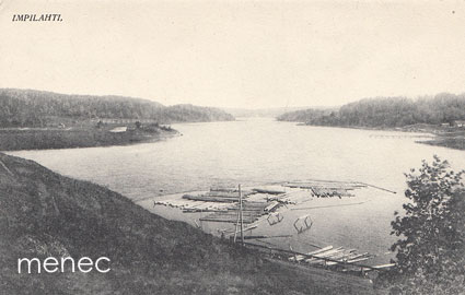 Impilahti, tukkilautta 
