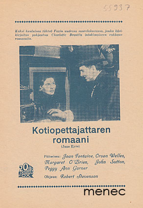 Kotiopettajattaren romaani, elokuvamainos 