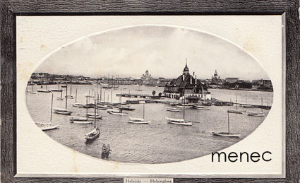 Helsinki, Uudenmaan purjehdusseuran paviljonki, korukortti 
