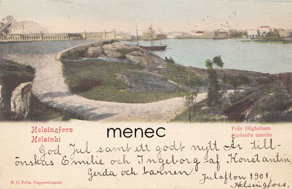 Helsinki, Korkealta saarelta 