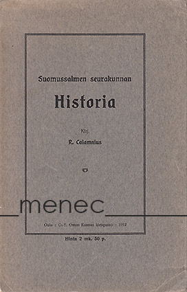 Calamnius, R. - Suomussalmen seurakunnan historia 