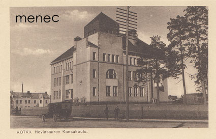 Kotka, Hovinsaaren Kansakoulu 