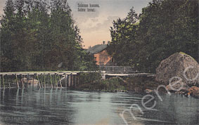 Saimaan kanava, rakennus ja silta 