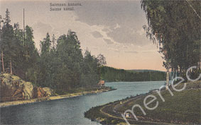 Saimaan kanava, väylän mutka 
