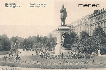 Helsinki, Runebergin patsas 