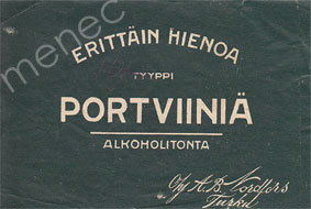 Erittäin hienoa portviiniä 