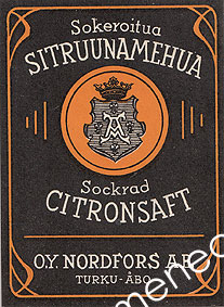 Sokeroitua sitruunamehua 