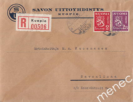 Kuori, Savon Uittoyhdistys, Kuopio 
