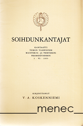 Koskenniemi, V. A. - Soihdunkantajat 