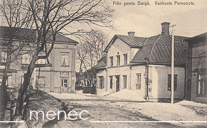 Porvoo, vanhasta Porvoosta, kirjansitomo 