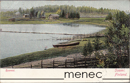 Ruovesi, vene rannassa 