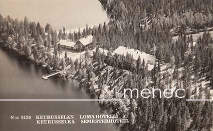 Keurusselän lomahotelli, ilmakuva 