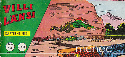 Villi länsi. Kapteeni Miki  1964,14