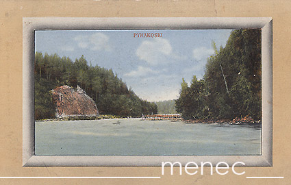 Muhos, Pyhäkoski, taidekortti 
