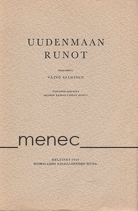 Salminen, Väinö - Uudenmaan runot 