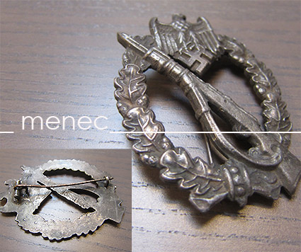Infanterie-Sturmabzeichen [jalkaväen urhoollisuusmitali] 