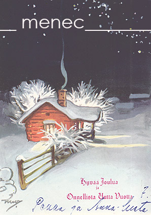 Wendelin, Martta - Mökki ja iltataivas 