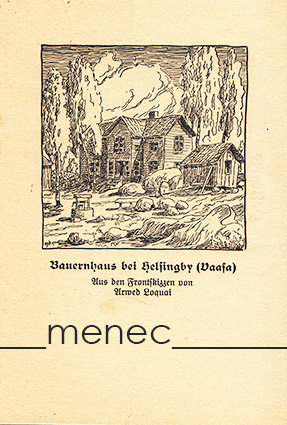 Loquai, Arwed - Bauernhaus bei Helsingby (Vaasa) 