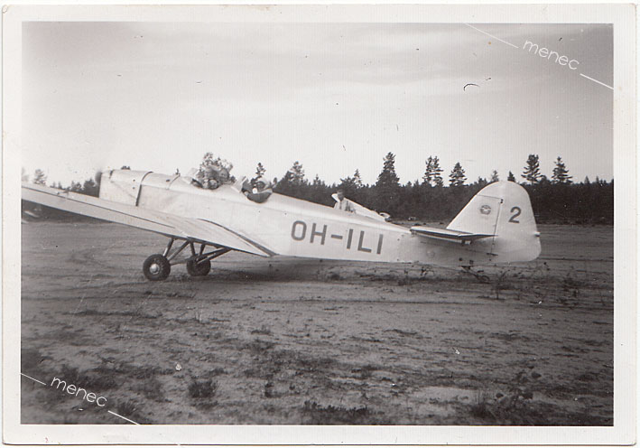 Klemm Kl 25 D VII, OH-ILI, alkuperäisvalokuva 